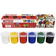 Parmak Boyası 6 Renk x 25 ml
