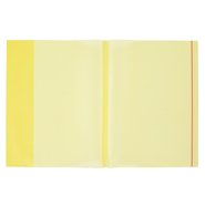 Book Cover Clear Yellow A4 5 Pcs/pack