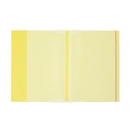 Book Cover Clear Yellow 5 Pcs/pack