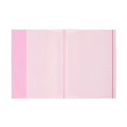 Book Cover Clear Red 5 Pcs/pack