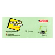 Sticky Notes 40x50mm 3 Blocks Green