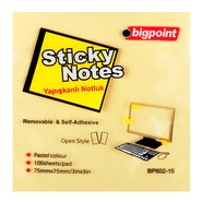 Sticky Notes 75x75mm Yellow