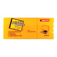 Sticky Notes 40X50mm 3 Blocks Neon Orange