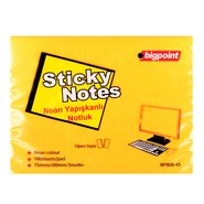 Sticky Notes 75x100mm Neon Orange