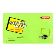 Sticky Notes 75x125mm Neon Green
