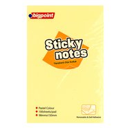 Sticky Notes 100x150mm Yellow