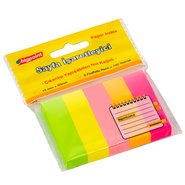 Sticky Notes 15x50mm x 5 Neon Colours