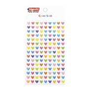 Sticker Color Seal Hearts