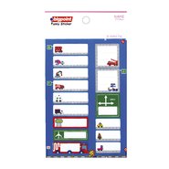 Sticker School Arabalar 5 Yaprak