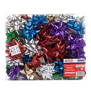 Metallic Colors Star Bows 2.5'',100Pcs/pack