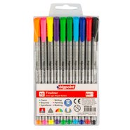 Fineliner 10 Assorted Colours/Blister