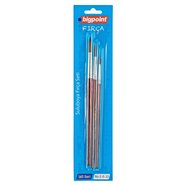 S145/2-6-10 Watercolor Round Brush Set (3 Pcs)