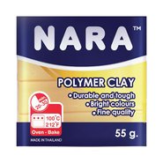 Nara Polymer Clay 55 Gram PM01 Beige