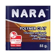 Nara Polymer Clay 55 Gram PM04 Chocolate