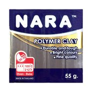 Nara Polymer Clay 55 Gram PM12 Dark Grey