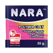 Nara Polymer Clay 55 Gram PM18 Hot Pink