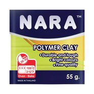 Nara Polymer Clay 55 Gram PM52 Neon Yellow