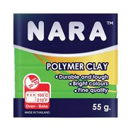 Nara Polymer Clay 55 Gram PM53 Neon Green