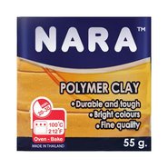 Nara Polymer Clay 55 Gram PM55 Gold