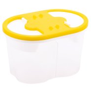 Watercolor Brush Water Cup 2 Hole Yellow