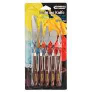 Metal Spatula 5'li Set (Painting Knife)