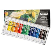 Acrylic Colour Set 12ml Tube x 12 Colours