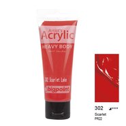 Acrylic Paint 75ml Scarlet 302