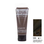 Akrilik Boya 75 ml Vandyke Brown 690