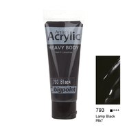 Acrylic Paint 75ml Lamp Black 793