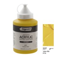 Acrylic Paint 500ml 227 Yellow Mid