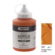 Acrylic Paint 500ml 301 Orange Yellow