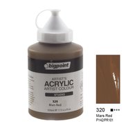 Acrylic Paint 500ml 320 Mars Red