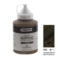 Acrylic Paint 500ml Vandayke Brown