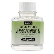 Acrylic Transparent Gloss Medium 75ml