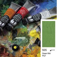 Extra Fine Oil Colour 45ml Green Mid 505