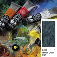 Extra Fine Oil Colour 45ml Phthalo Green 558