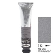 Oil Colour 200ml Mid Grey 782