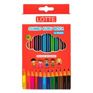 Lotte Jumbo Colour Pencils 12 Colours