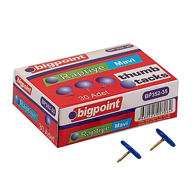Renkli Raptiye Mavi