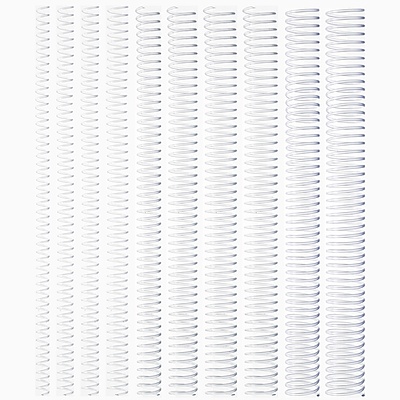 Plastik Helezon Spiral 6 mm Şeffaf 200'lü (4:1)