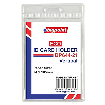 Eco Kart Poşeti Dikey 74x105mm