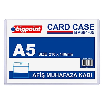 A5 Afiş Muhafaza Kabı