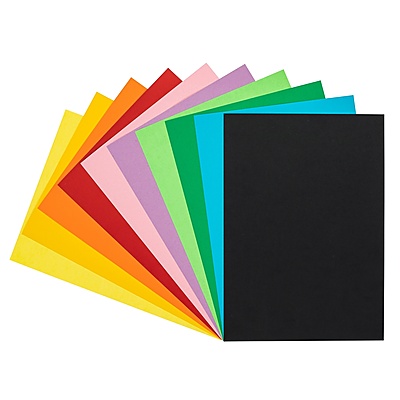 Fon Kartonu 25x35cm 120 Gram Karışık 10 Renk