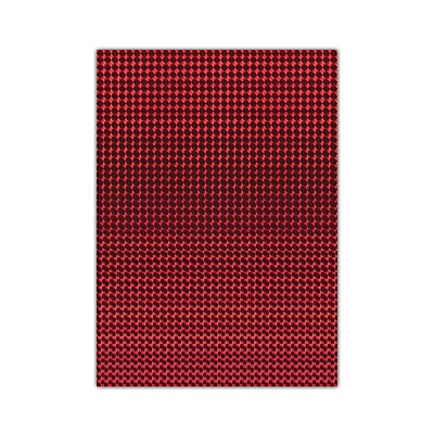 Metalik Renkli Karton 50x70cm Kırmızı 10'lu Poşet