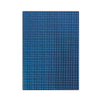 Metalik Renkli Karton 50x70cm Mavi 10'lu Poşet