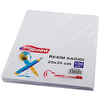 120 Gram Resim Kağıdı 25x35cm 100'lü Paket