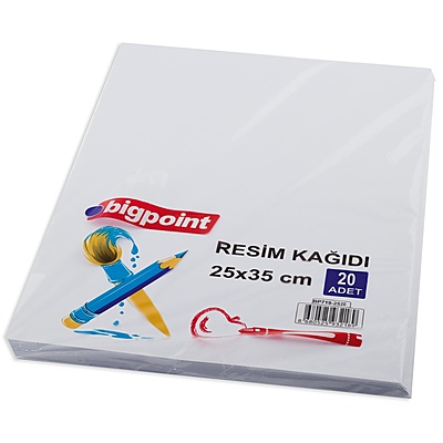 120 Gram Resim Kağıdı 25x35cm 20'li Paket