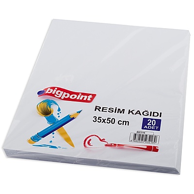 120 Gram Resim Kağıdı 35x50cm 20'li Paket