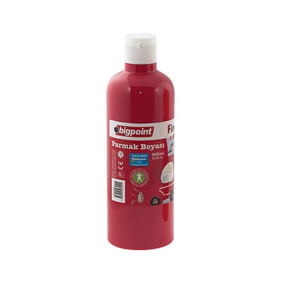 Parmak Boyası 500 ml Kırmızı
