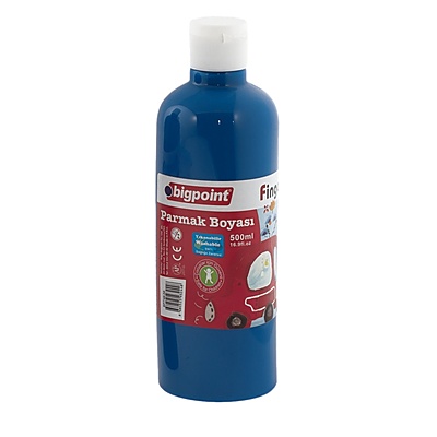 Parmak Boyası 500 ml Mavi